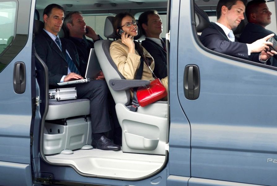 Bus for business trip